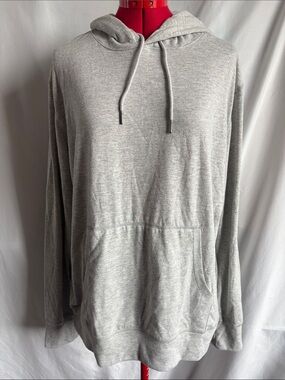 Amazon Essentials Light Gray Women's Hoodie Sweatshirt
